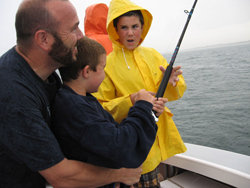 Childrens fishing adventures